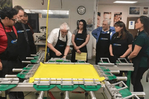 SGIA screen making workshop with Art Dobie