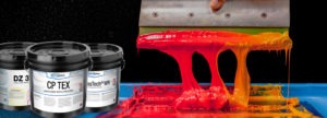 water resistant emulsions for screen printing