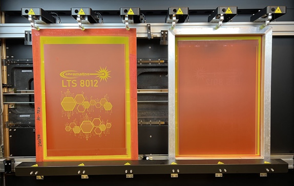 chromaline screen printing equipment
