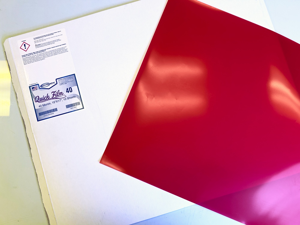 quick film capillary film for screen printing