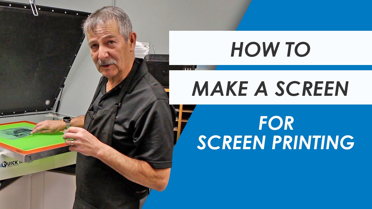 how to make a screen for screen printing with chromaline