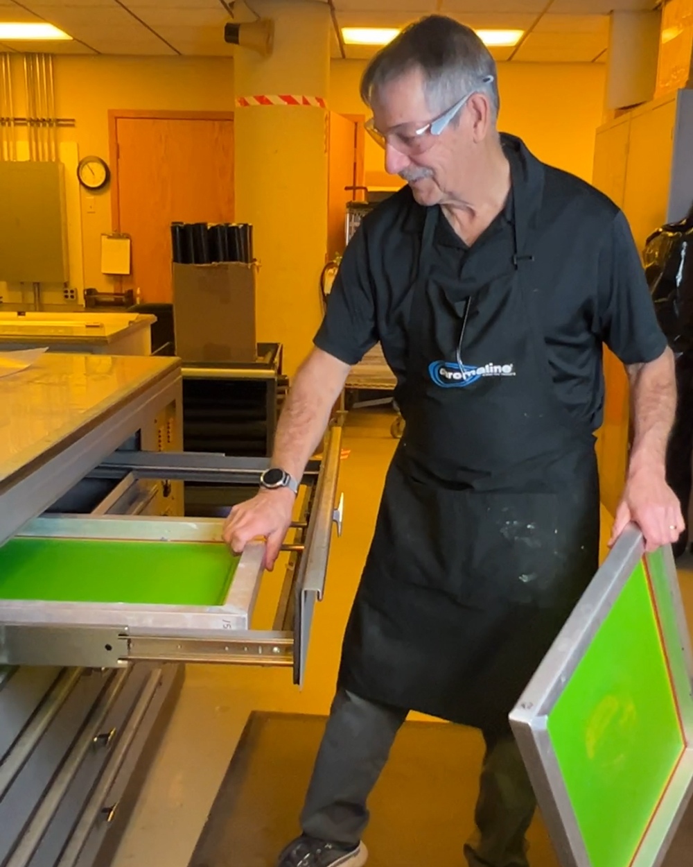 how to dry your finished screen for screen printing